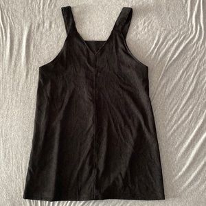 SHEIN corduroy overall dress